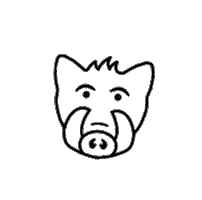 The Boar Sticker