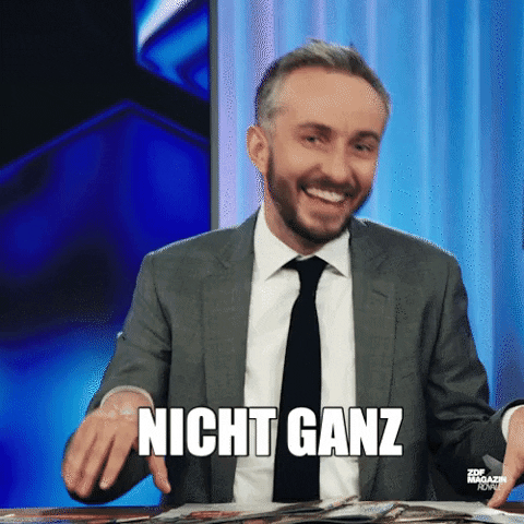 Fun Reaction GIF by ZDF Magazin Royale