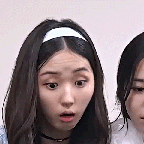 Surprised K-Pop GIF