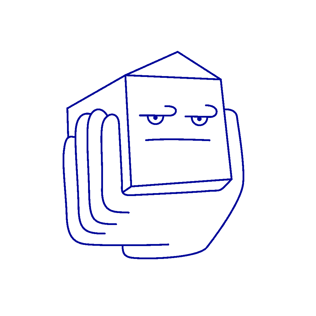 Bored Stare Sticker by MAISON SAGAN