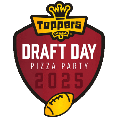 Nfl Draft Sticker by Toppers Pizza