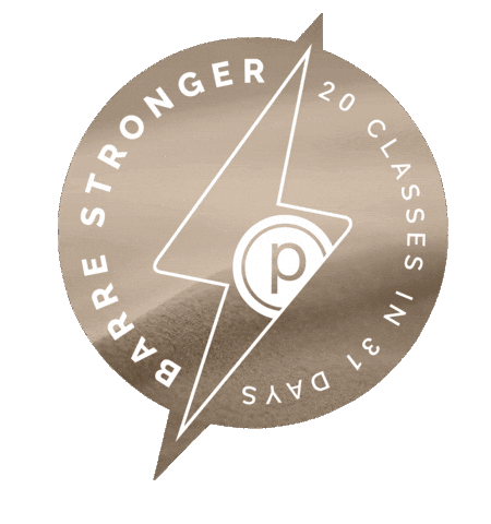 Barrestrongerchallenge Sticker by Pure Barre