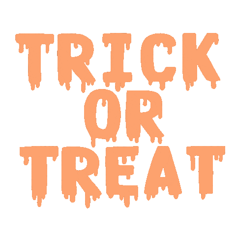 Melting Trick Or Treat Sticker by Happy Mouse Studio