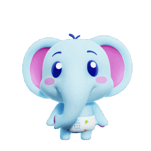Gappy Babyhappy Sticker by Wings Corporation