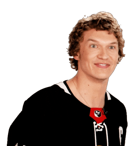 Happy Hockey Sticker