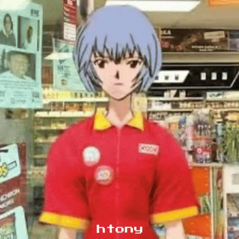Shinji Ikari Rei GIF
