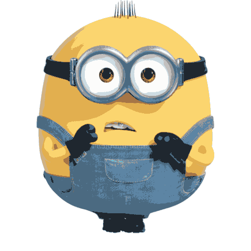Minion What Sticker by mediagroup98