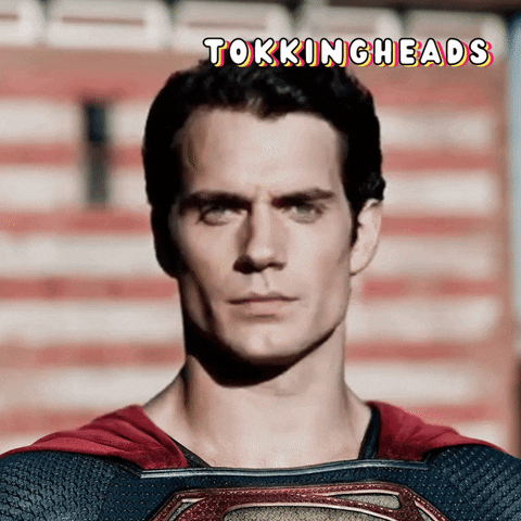 Man Of Steel No GIF by Tokkingheads