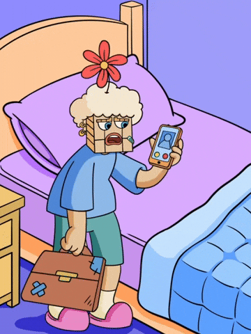 Tired Call GIF