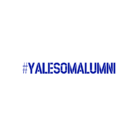 Sticker by yale som alumni relations