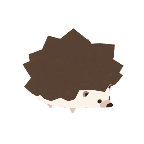 Hedgehog Forester Sticker