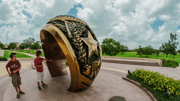 clouds ring GIF by Texas A&M University