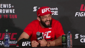 Cracking Up Lol GIF by UFC