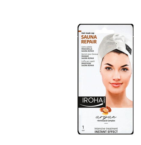 Hair Mask Sticker by Iroha Nature