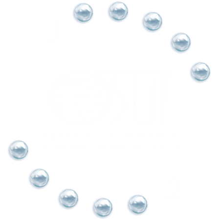 Osut Sticker by Organizația Studenților din Universitatea de Vest din Timișoara