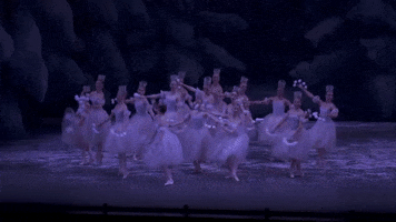 snow snowflakes GIF by New York City Ballet