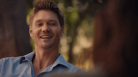 Chad Michael Murray Smile GIF by Hallmark Channel - Find & Share on GIPHY