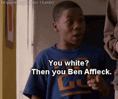 white ben affleck GIF