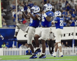 College Football Win GIF by University of Memphis
