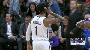 Dangelo Russell On Court GIF by NBA