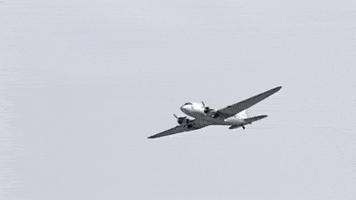 Flying Dc-3 GIF