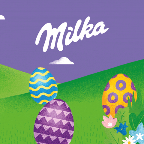 Easter Suche GIF by Milka