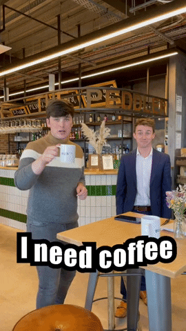 platinumlive coffee morning cafe early GIF