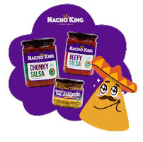 Nacho King Sticker