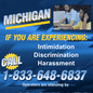 Michigan voter intimidation hotline information