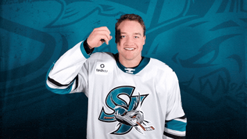 Hockey Wow GIF by San Jose Barracuda