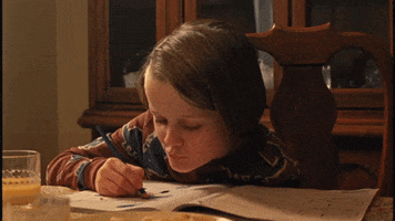 Kids Studying GIF by Cian Ducrot