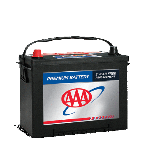 Battery Tow Sticker by AAA National