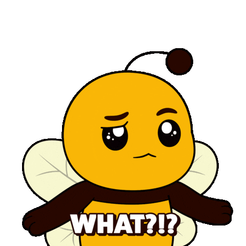 No Way What Sticker by Plan Bee Studios