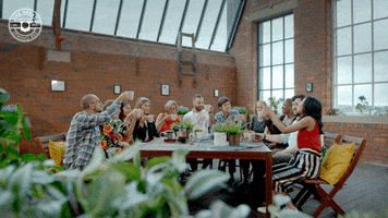 Happy Tea Party GIF by The Great British Sewing Bee