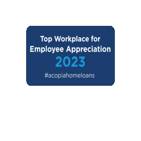 Ahl Employee Appreciation Sticker by Acopia Home Loans
