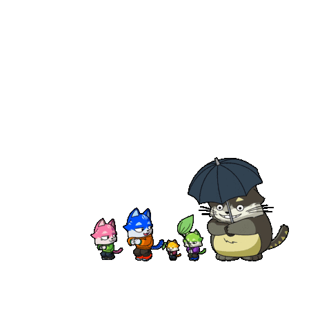 Happy Cat Sticker by Toshithecat