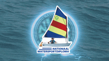 Surf Laser GIF by Nationaal Watersportdiploma