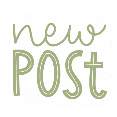 New Post Sticker