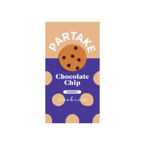 Chocolate Chip Sticker by Partake Foods