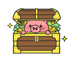 Box Treasure Sticker by JKOPAY