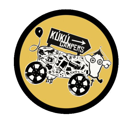 KuKu Campers Ehf Sticker