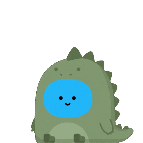 Dinosaur Sticker by Bookly