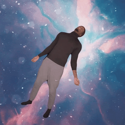 Floating In Space GIF