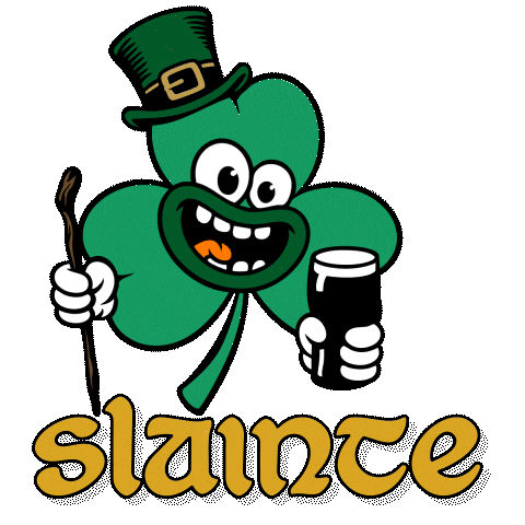 Drunk St Patricks Day Sticker
