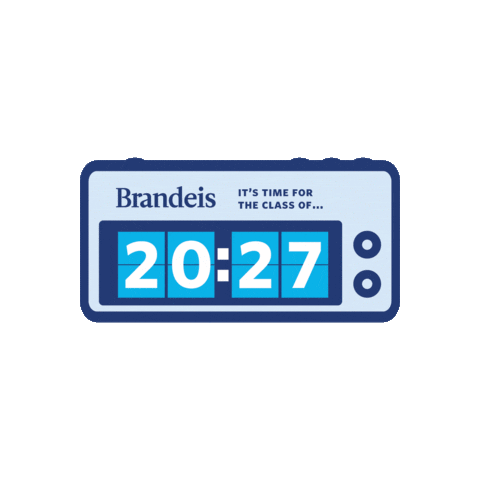2027 Sticker by Brandeis University