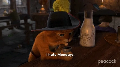 Puss In Boots Monday GIF