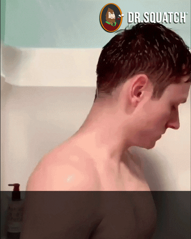 Shower Check Him Out GIF by DrSquatchSoapCo