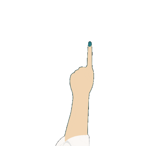 Finger Clic Sticker by OuiVu