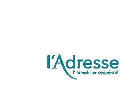 l'Adresse immobilier Sticker