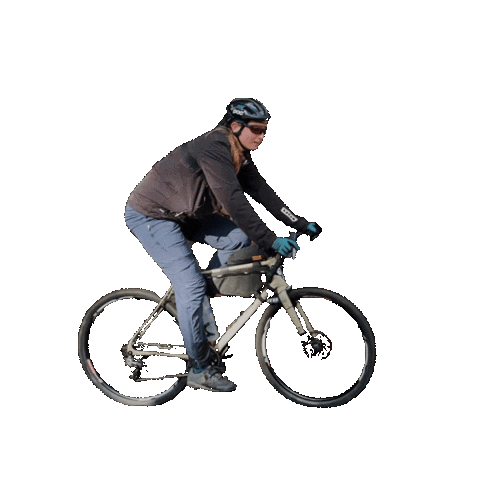 MTB Travel Girl Sticker